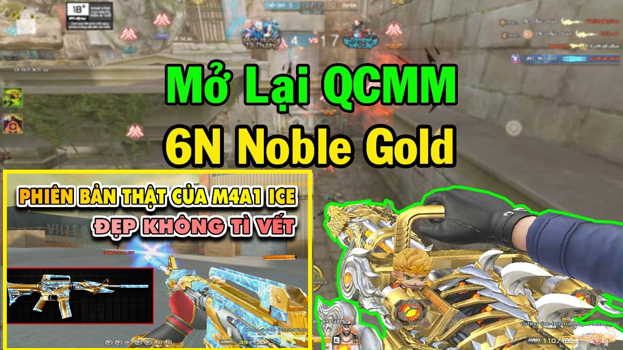 6N Noble Gold | M4A1 Iron ICE